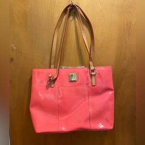 Bubble gum pink Dooney & Bourke Lexington Shopper